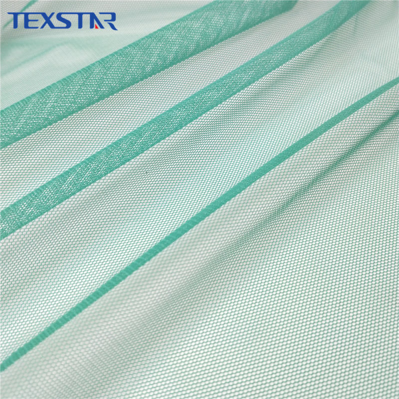 50d 100% Polyester Hexagon Soft Tulle for Girl's Skirts