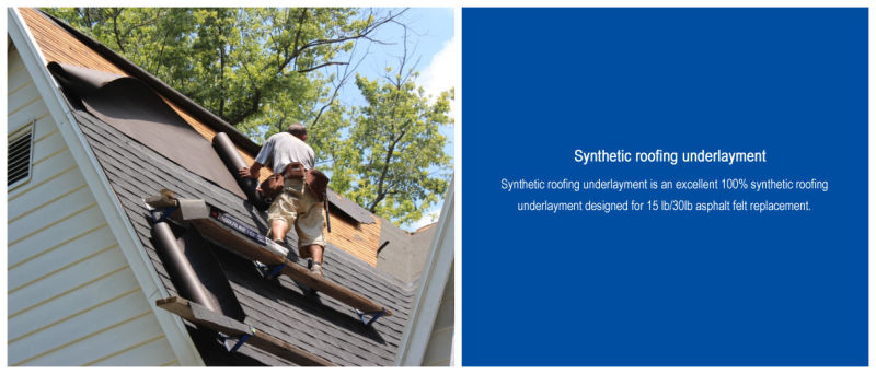 Waterproof Breathable Membrane for Roof Underlay Housewrap