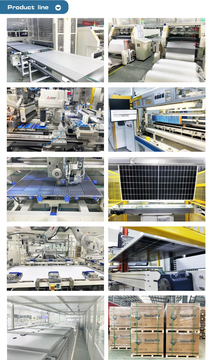 Spolarpv Polycrystalline 275W Solar Module Suitable for High Temperature Desert Environment