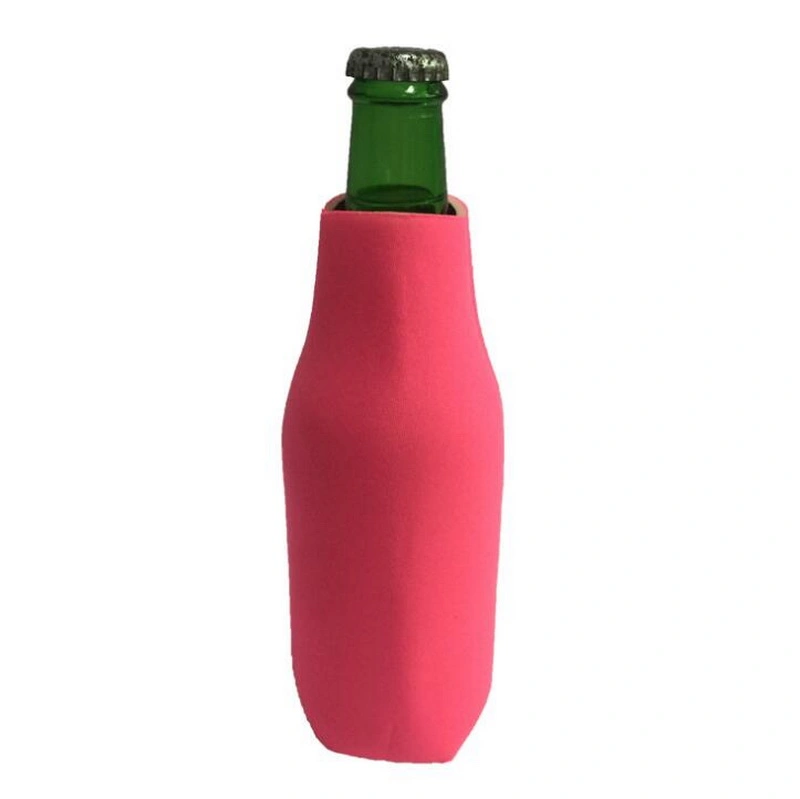 Custom Printed Neoprene Beer Cooler with Zipper 330ml Beer Bottle Cooler Beer Cooler Sleeve