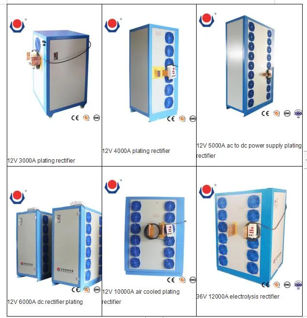 IGBT Module Air Cooling Electroplating Rectifier with Remote Control Box