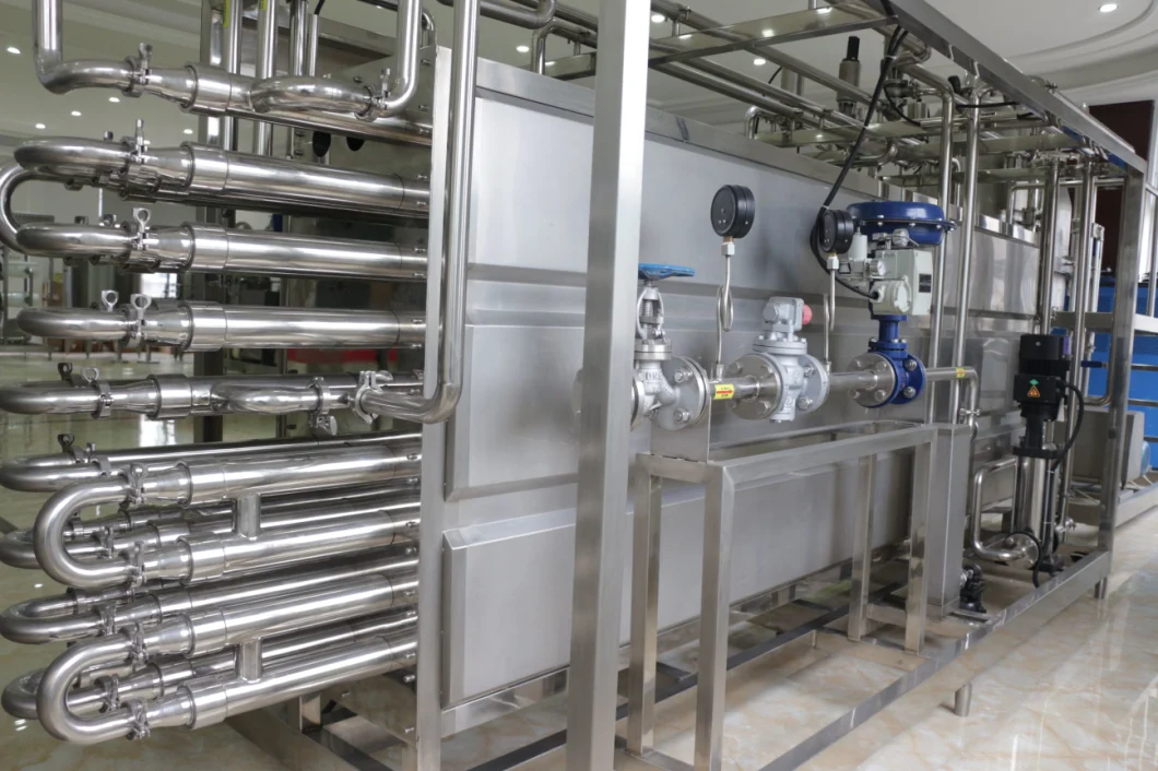 Tube Tublar High Temperature Sterilizer Uht Ultra High Temperature Milk Processing Machine