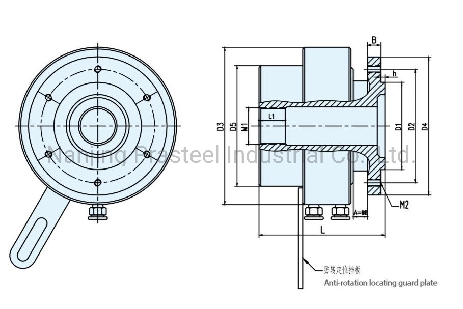 High-Speed Hollow Rotary Cylinder Kh150t