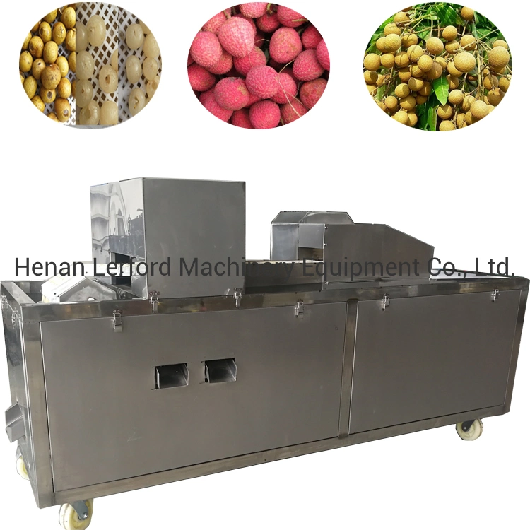 Industrial Rotary Semi-Automatic Rotary Fresh Litchi Pit Removal Machine/Stainless Steel Lichee Pitter