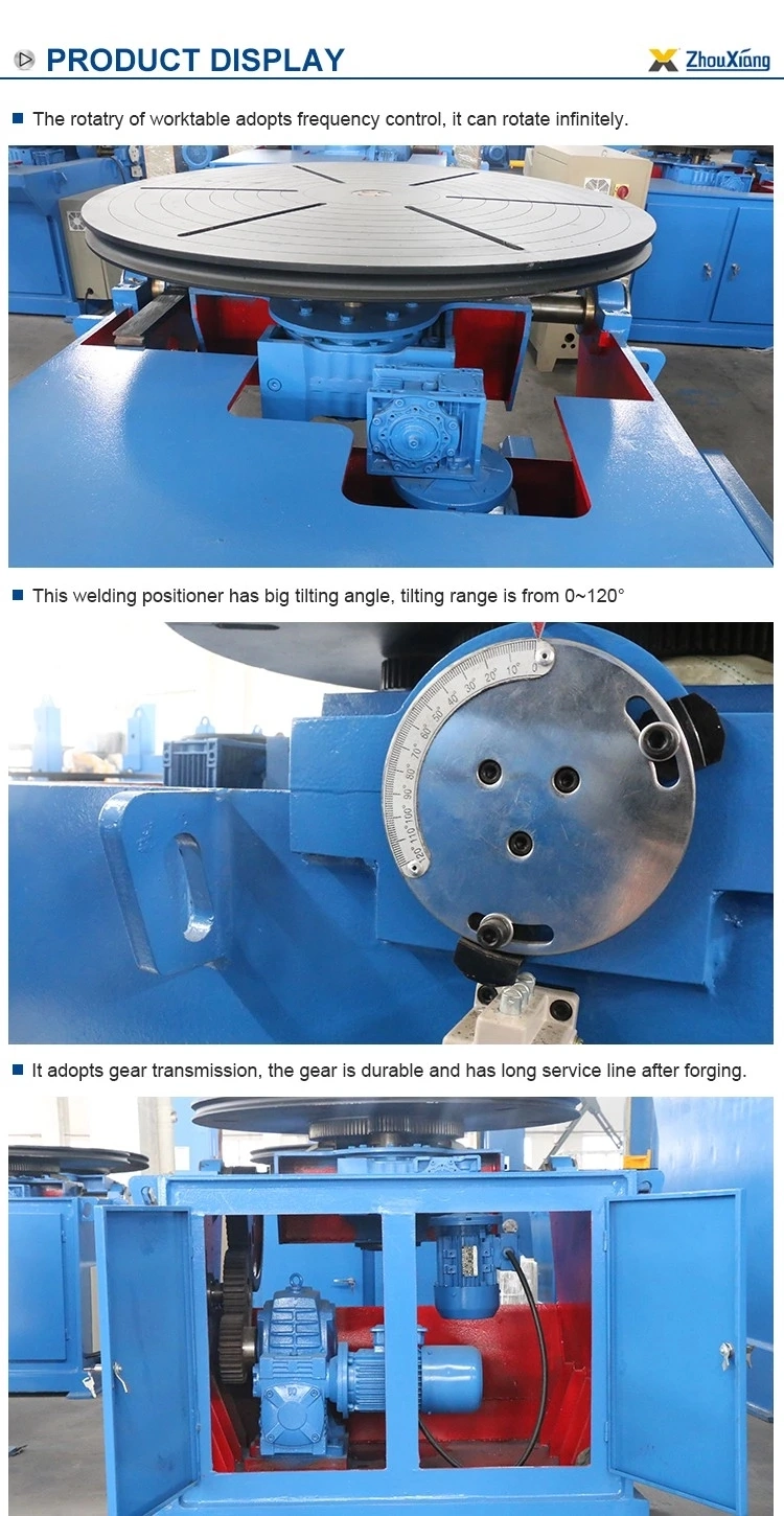 Clamp Welding Positioner Rotary Table