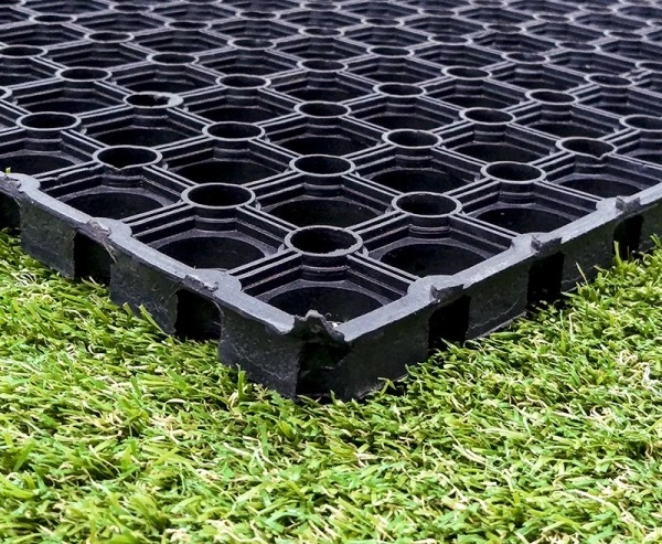 Anti-Slip Mats Drainage Anti-Fatigue Heavy Duty Rubber Grass Mat Rubber Pad Hollow Mat