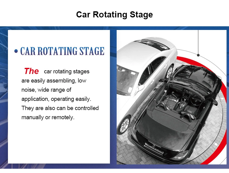 Ce Approved Rotating Platform Car Parking Turntable for Mexico