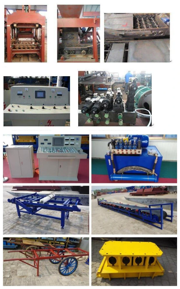 Qt4-15b Interlocking Brick Making Machine, Paver Making Machine, Hollow Cement Block Making Machine