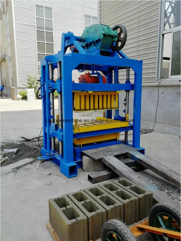 Qt4-40 Manual Hollow Block Making Machine Hollow Brick Machinery