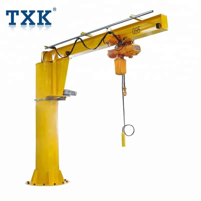 Bz 3 Ton 360 Degree Electric Hoist Rotating Pillar Crane