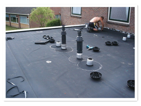 Flexible Roofing Material EPDM Waterproof Membrane Roof Membrane EPDM