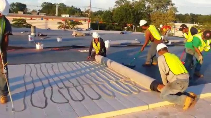 China Manufacture Supply EPDM Rubber Roofing Membrane
