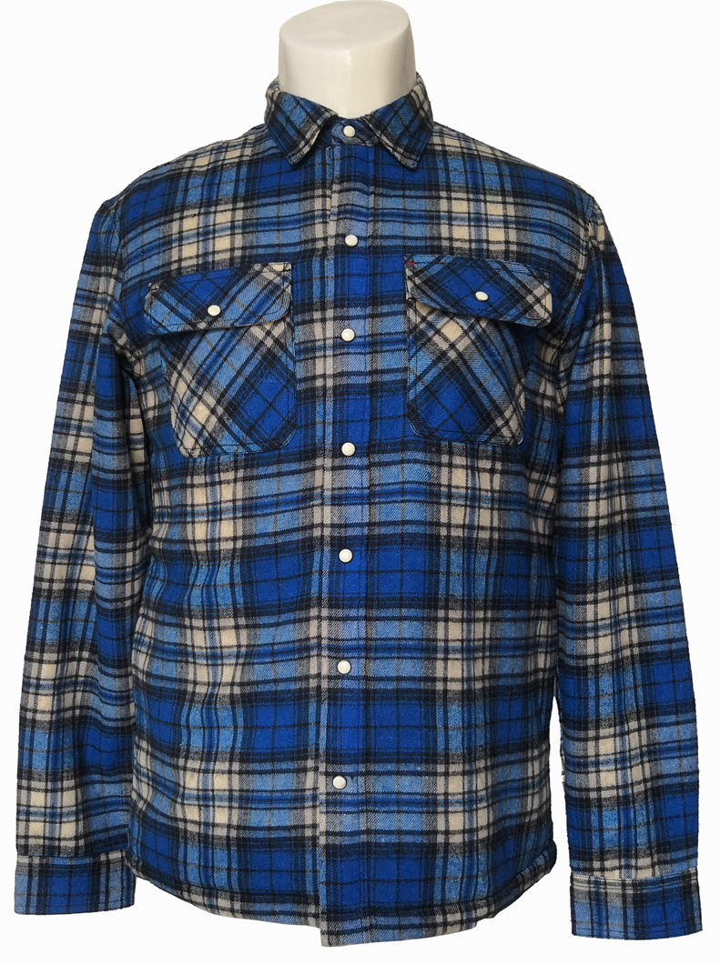 Men's Padded Jackets, Winter Jackets, Heavy Duty Plaid Jackets