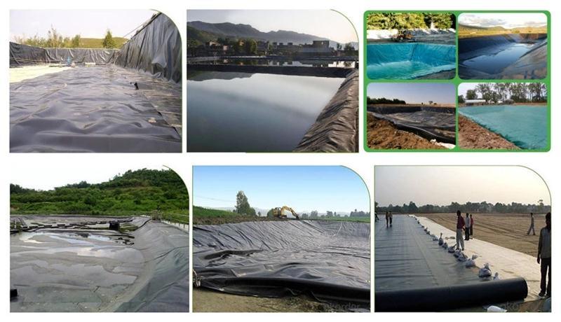 40 Mils 1.0mm HDPE Waterproof Impermeable Liner Geomembrane
