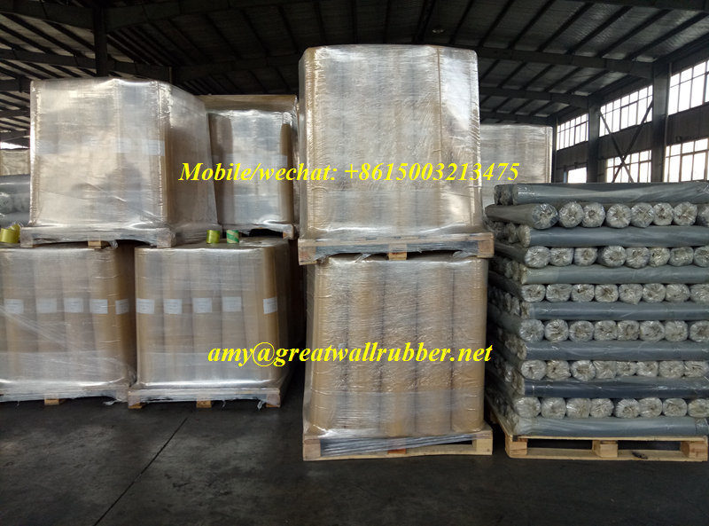 Roofing Membrane Roll, 1-2mm EPDM Waterproofing Material