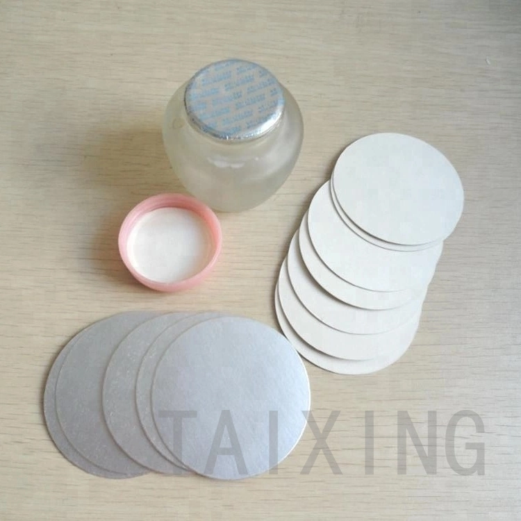 Manufacturer Two-Piece Aluminum Foil Induction Seal Liner/Gasket/Lid with Cardboard