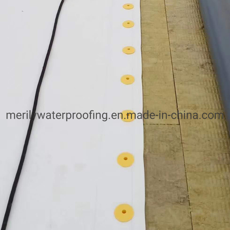 1.5mm Homogeneous Self Adhesive Tpo Roofing Waterproof Membrane