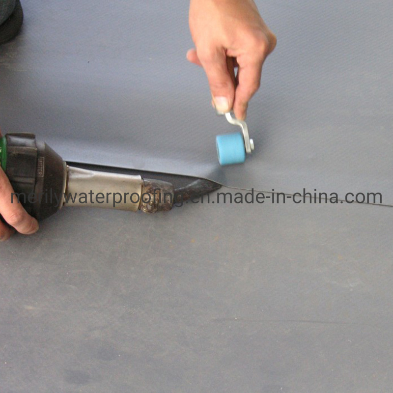 1.5mm Homogeneous Self Adhesive Tpo Roofing Waterproof Membrane