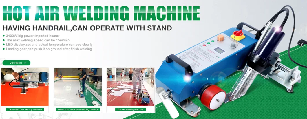 New Item PVC Tpo Tarpaulin Canvas Hot Air Roof Welding Machine