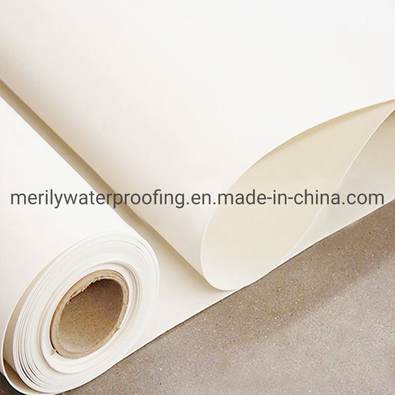 1.5mm Homogeneous Self Adhesive Tpo Roofing Waterproof Membrane