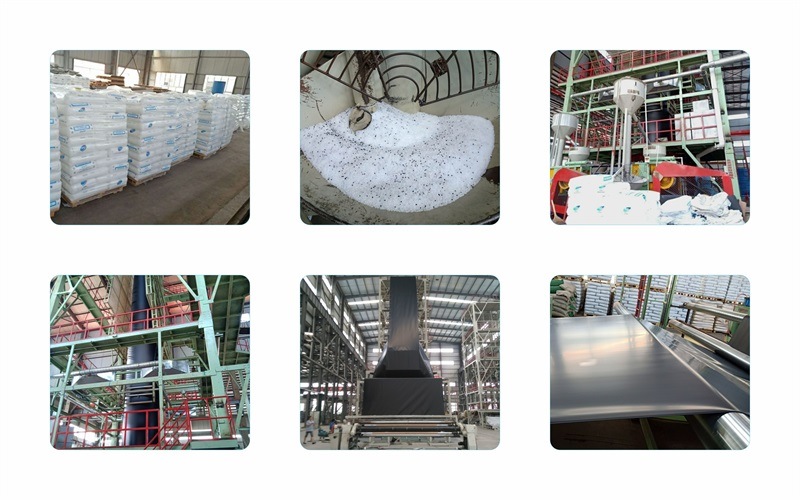 80 Mil ASTM Virgin Material Reinforced HDPE Geomembrane Direct Factory China