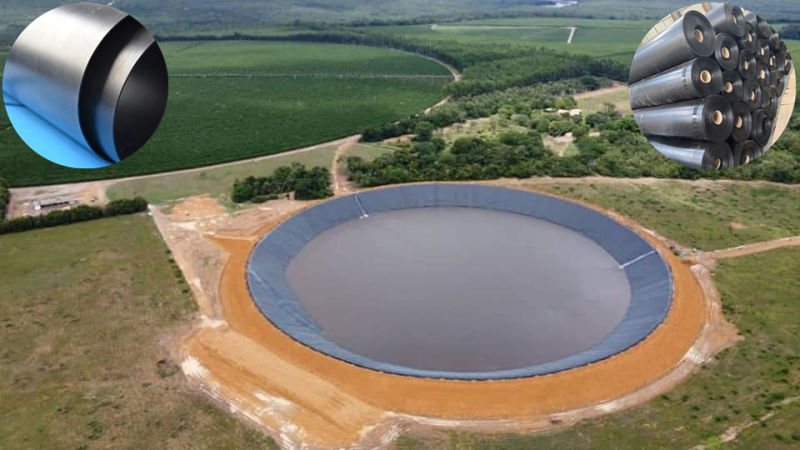 2mm Landfill Pond Membrane 100% Virgin Geomembrane HDPE Liner