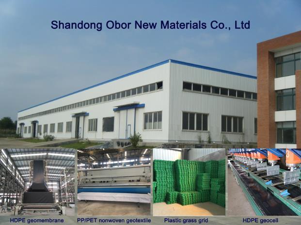 40 Mil ASTM Virgin Material Reinforced HDPE Geomembrane Direct Factory China