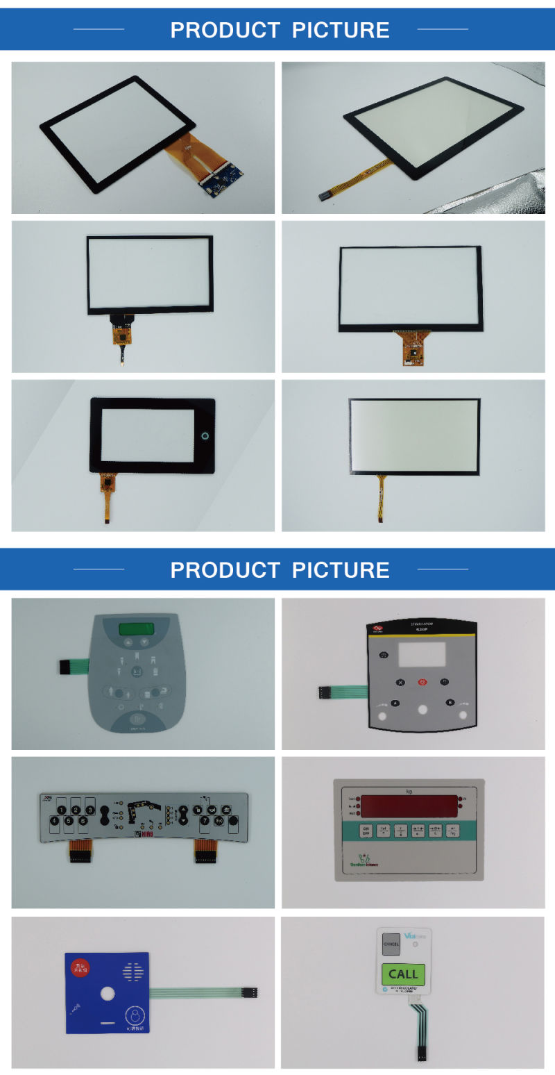 Customize Multi Buttons Membrane Switch Keyboard for Industry Application