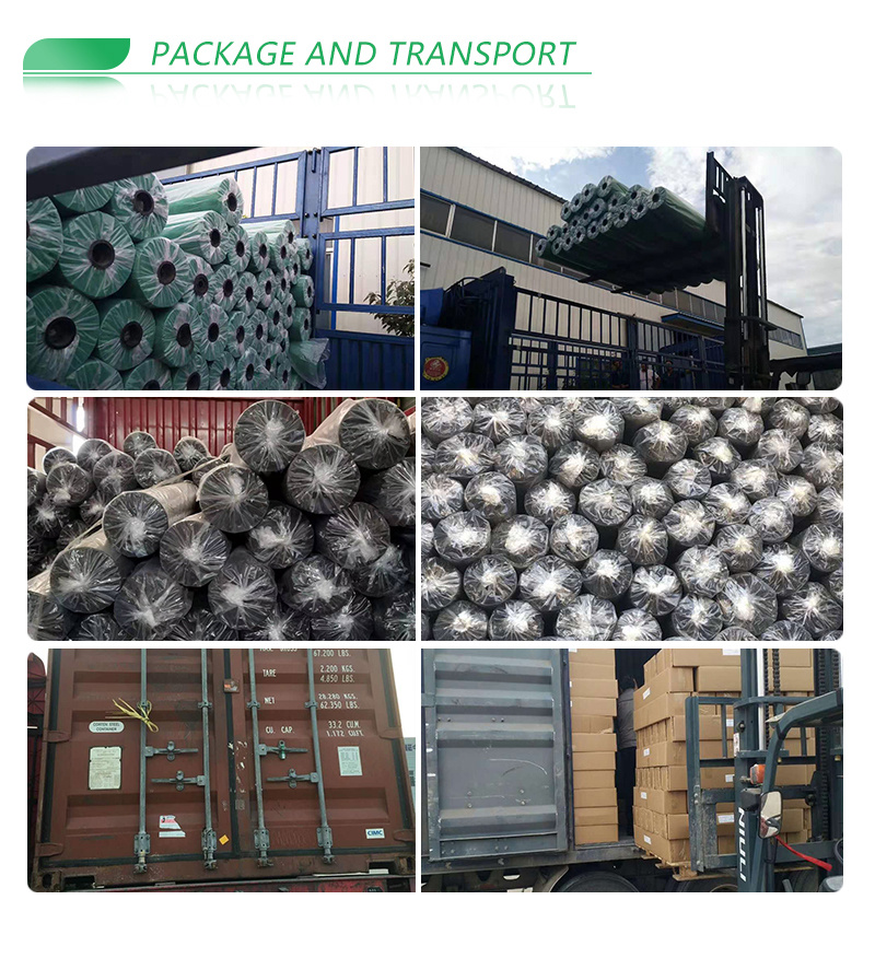 Woven Nonwoven Membrane Geotextile Weed Mat Roll Price List