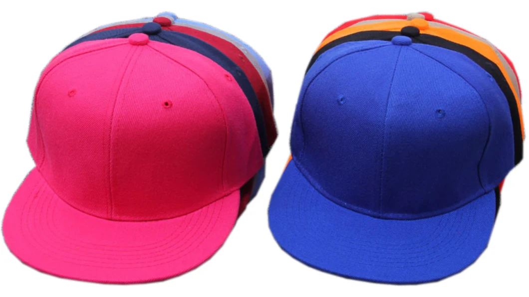 Adult Structured Fashion Blank Cheap Snap Back Plain Hip Hop Cap