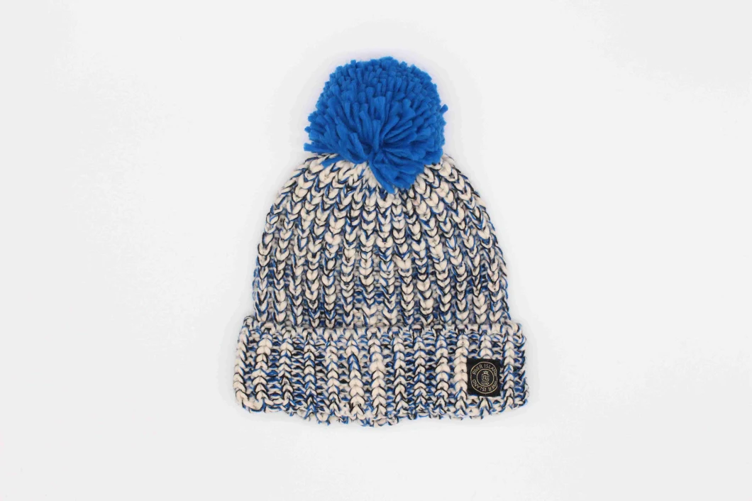Custom High Knitted Quality Cotton Cute Baby Cap Hat