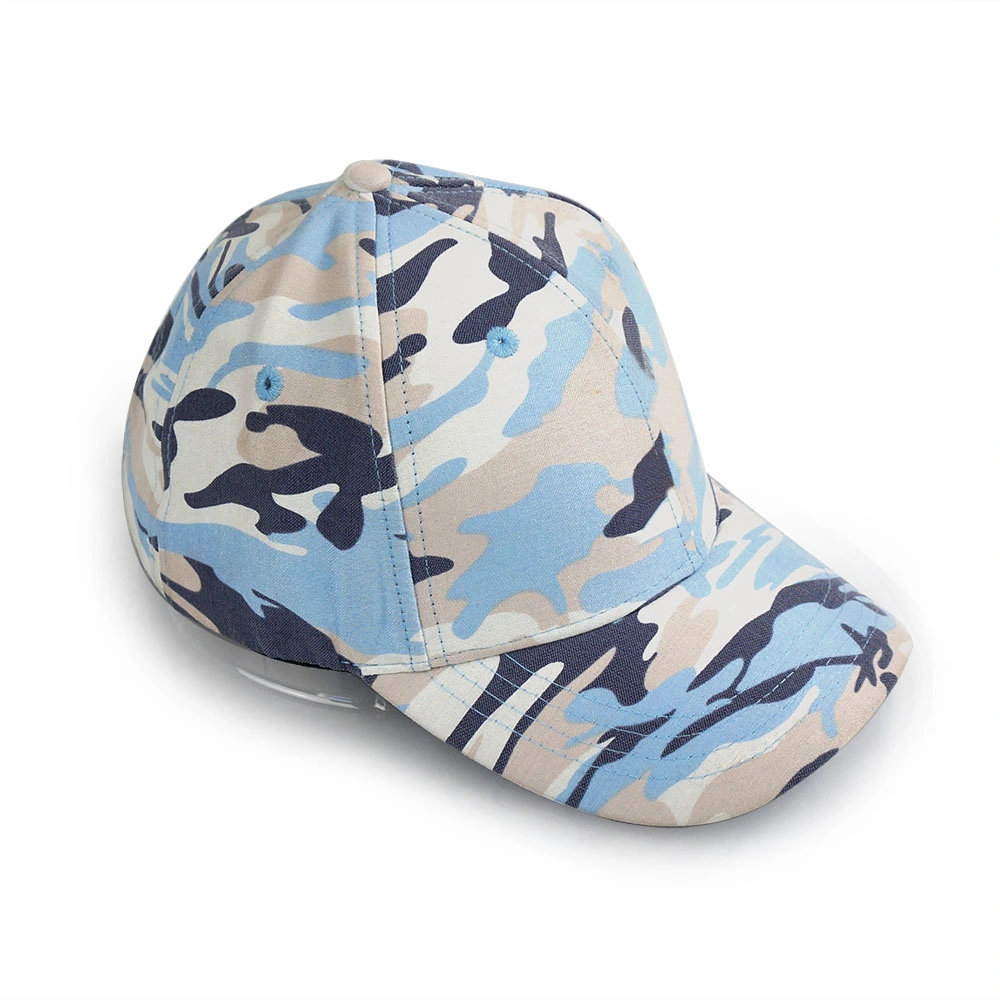 Cap Custom Baseball Cap Camo Cap with Mesh Print and Embroidery Logo Baseball Cap