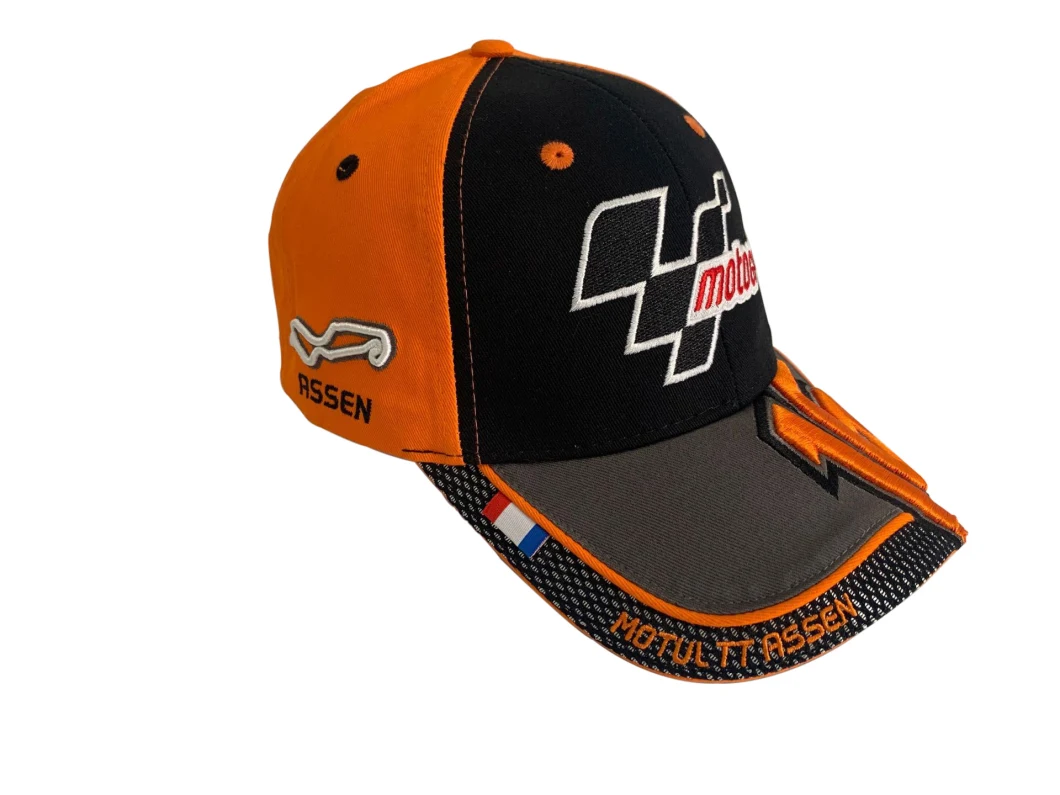 Custom Various Colour Motogp Baseball Hat 6 Panels Cap