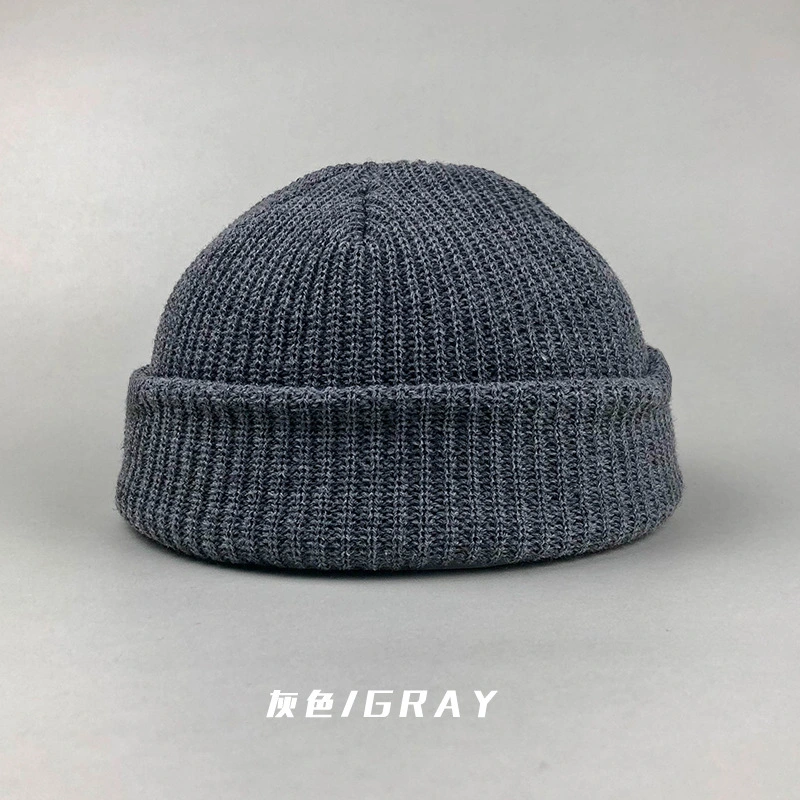 Hip Hop Hat Adult Men Knitted Beanie Skull Cap