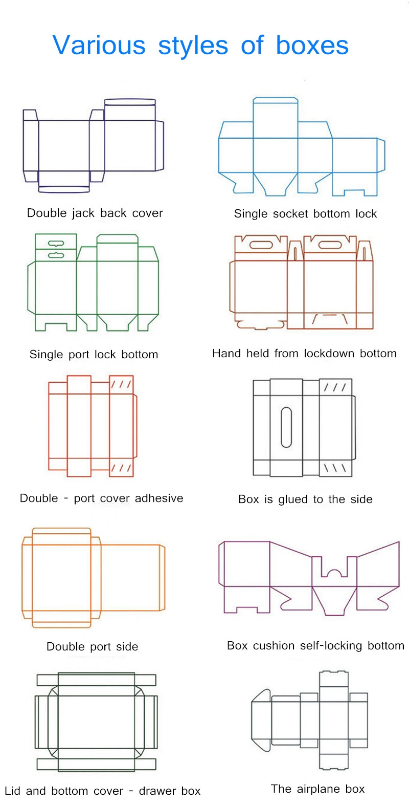 Matt Custom Paper Packaging Jewelry Box with Manget