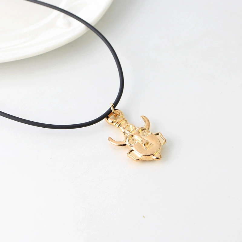 Vintage Jewelry for Men Amulet Geometric Shape Choker Pendant Necklace Jewelry
