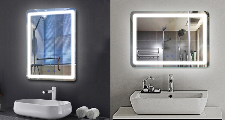 Hot Selling High Definition Home Decor Wall Mirror Ring Light Mirror LED Bathroom Mirror