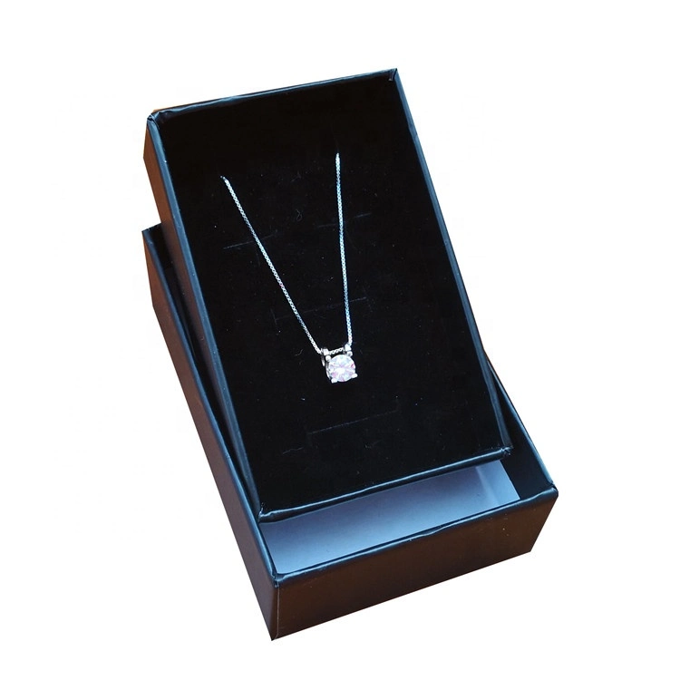 Matte Custom High Quality Jewellery Gift Boxes Bag Necklace Paper Box