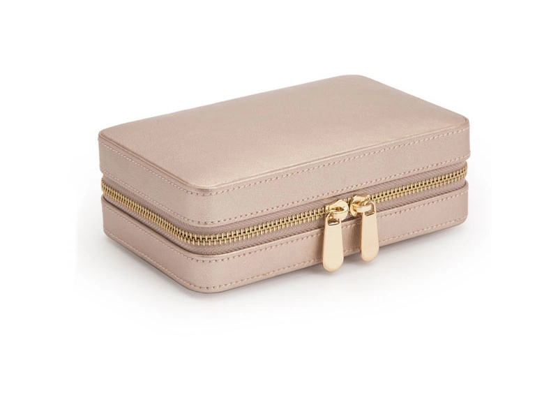 Fashion Square Shape Jewellery Box Packaging Box Women Jewelry Box with Zipper