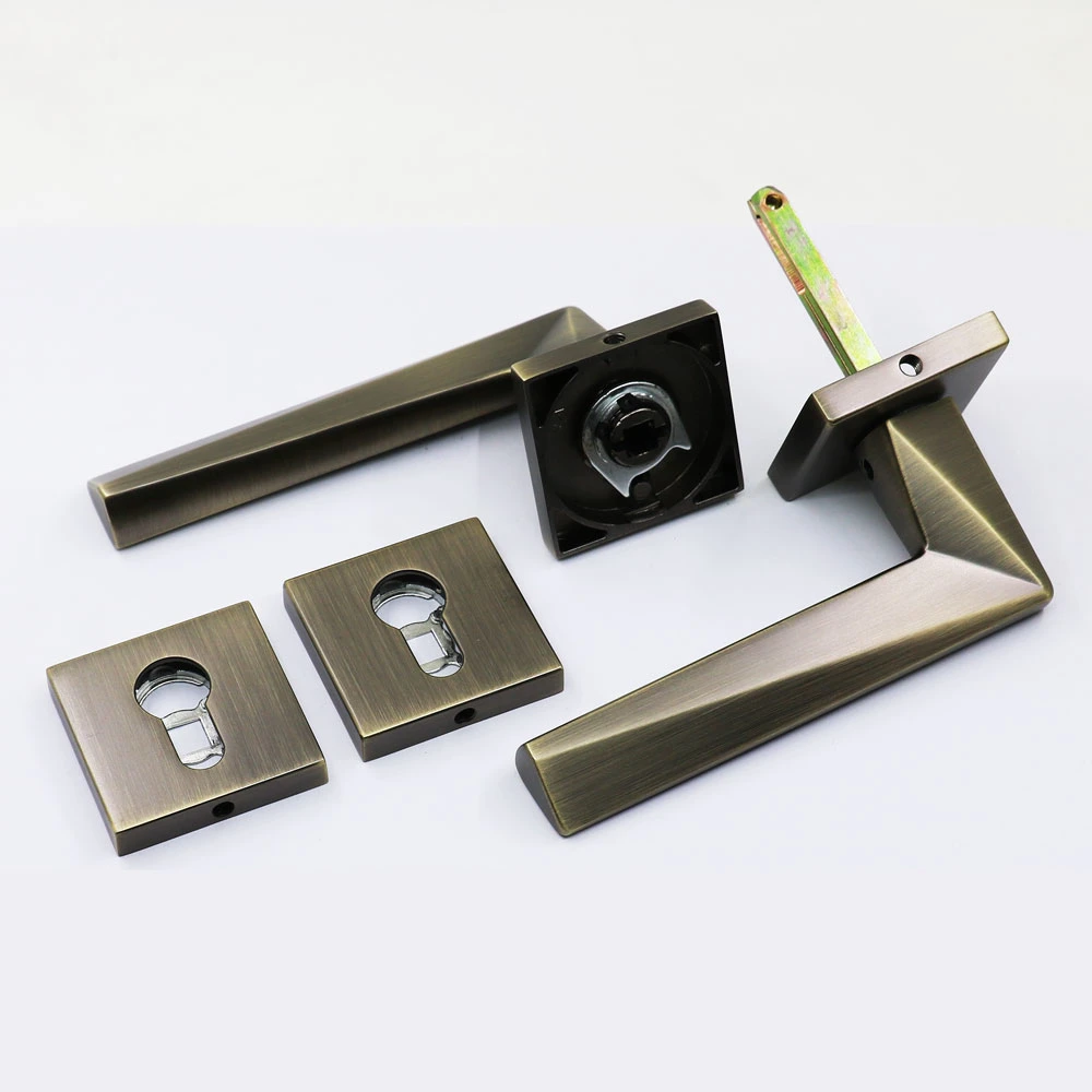 Luxury Room Door Lock Handle American Style Bedroom Door Handle Lock Interior /Privacy Door Handle