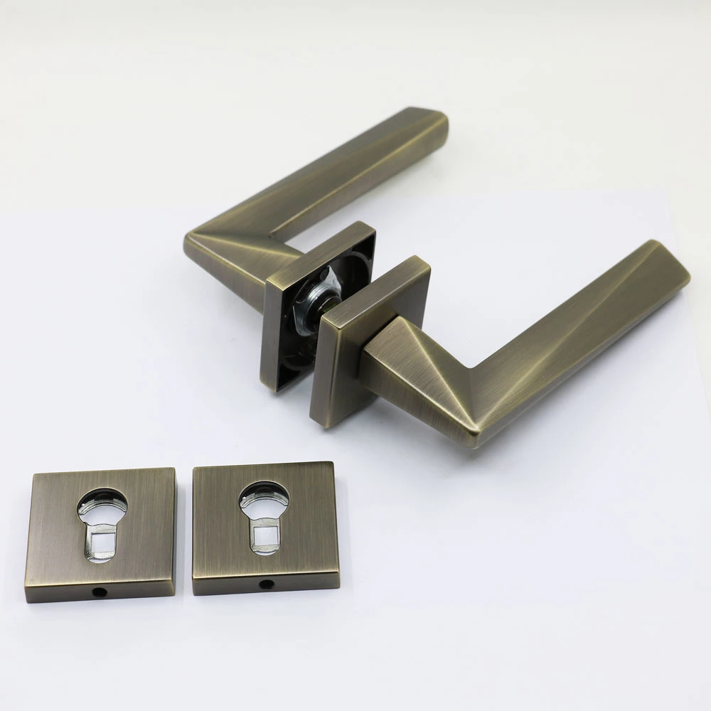 Luxury Room Door Lock Handle American Style Bedroom Door Handle Lock Interior /Privacy Door Handle