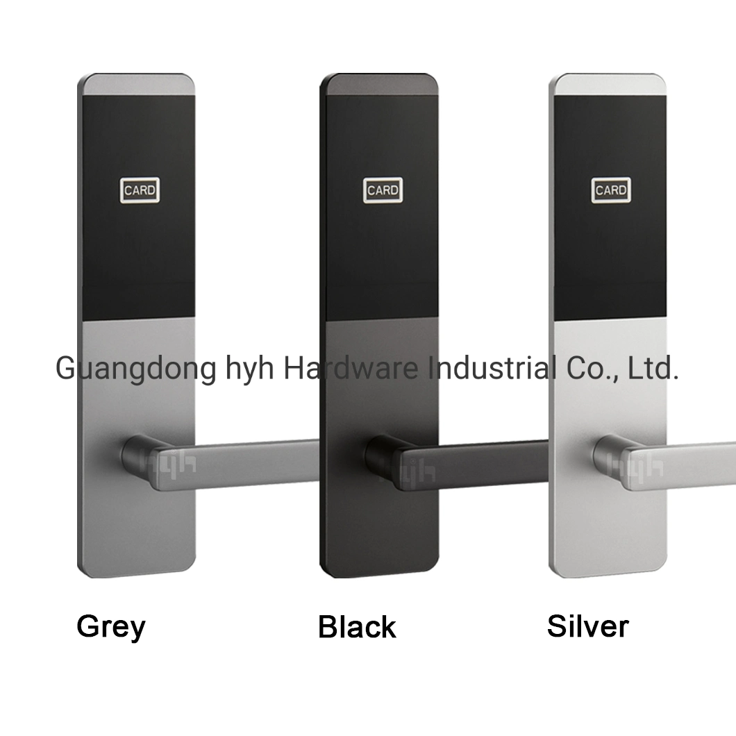 High Quality Hot Selling Aluminium Material Hotel Key Card Digital Door Locks for Project