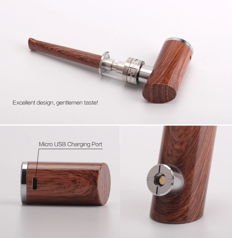 E Cigarette Kamry K1000 Plus E Pipe Resin Drip Tip Wooden Design Vape