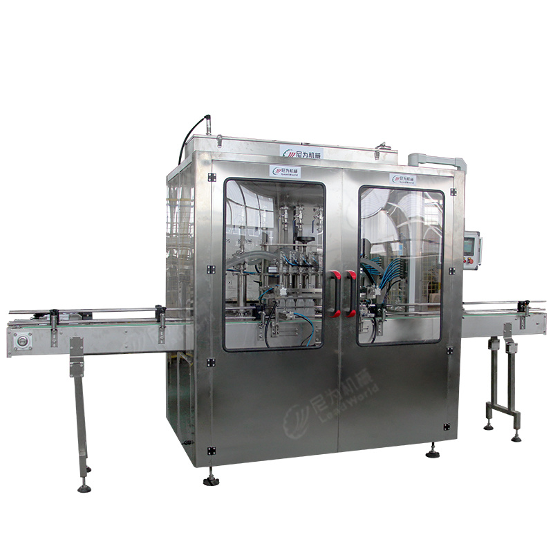 Full Automatic Sunflower Oil / Edible Oil / Sesame Oil / Engine Oil / Motor Oil Filling Machine