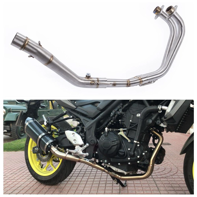 Motorcycle Exhaust System Muffler Exhaust Pipe for YAMAHA Mt03 Yzfr3 Yzfr25