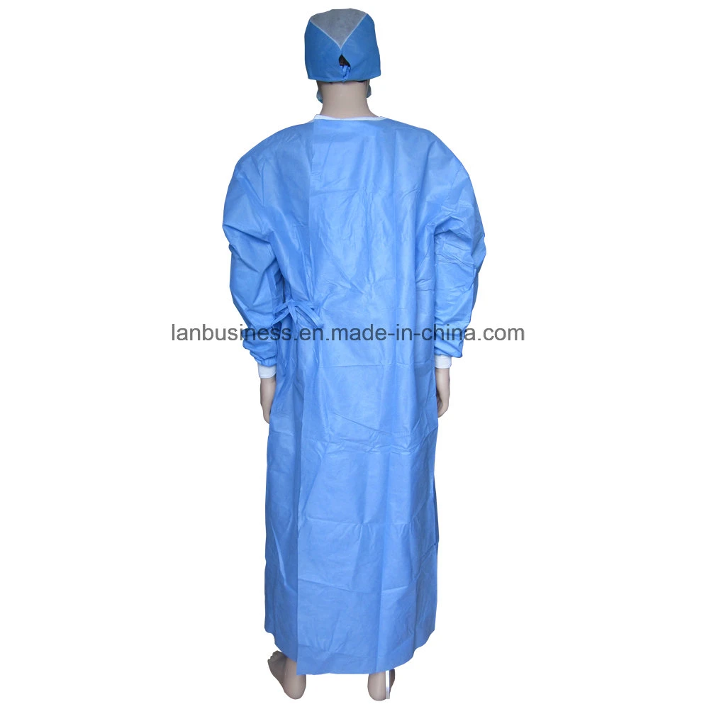 SMS Disposable Lab Coats with Tie (LY-coats)