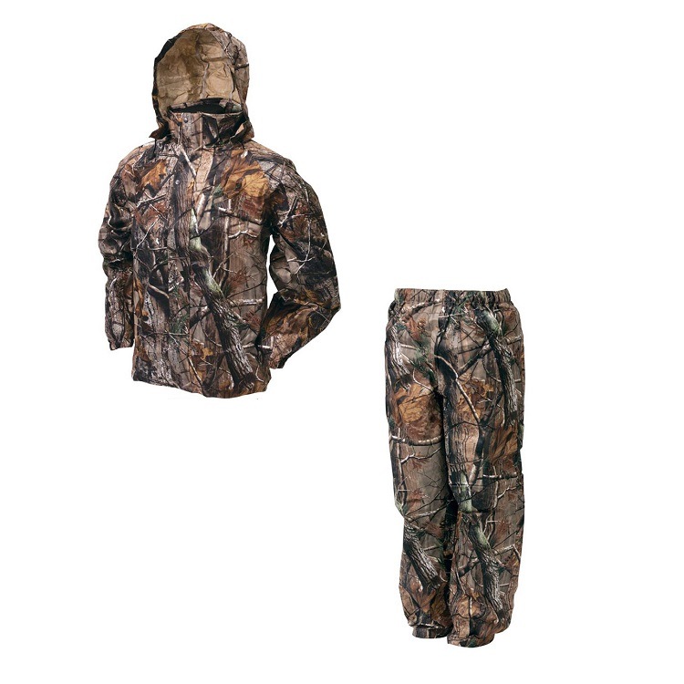 Camouflage Rain Coat Waterproof Hunting Suit for Hunting Big Animal