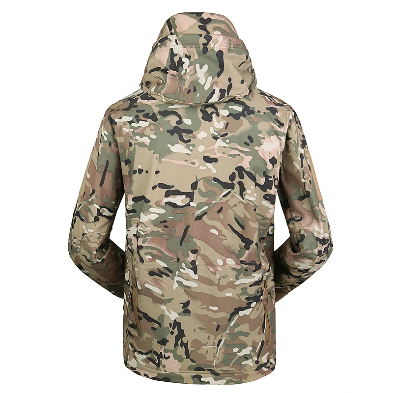 Waterproof Digital Camouflage Army Rain Coat Jacket