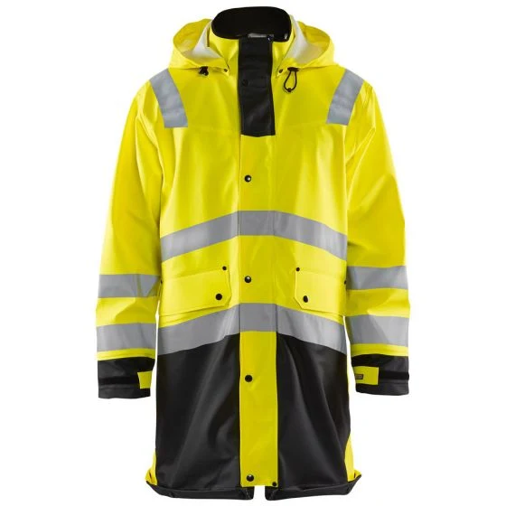 Hi Vis Long Rain Coat