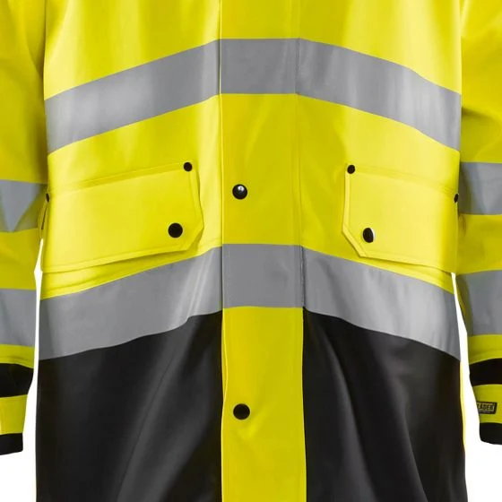 Hi Vis Long Rain Coat